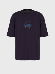 Футболка Armani Exchange Allover Logo модель 3DZTHN-ZJ8EZ-15CX Фото