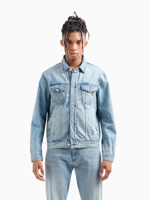 Джинсовая куртка Armani Exchange Icon Project модель 8NZBP4-Z2P1Z-1500 Фото