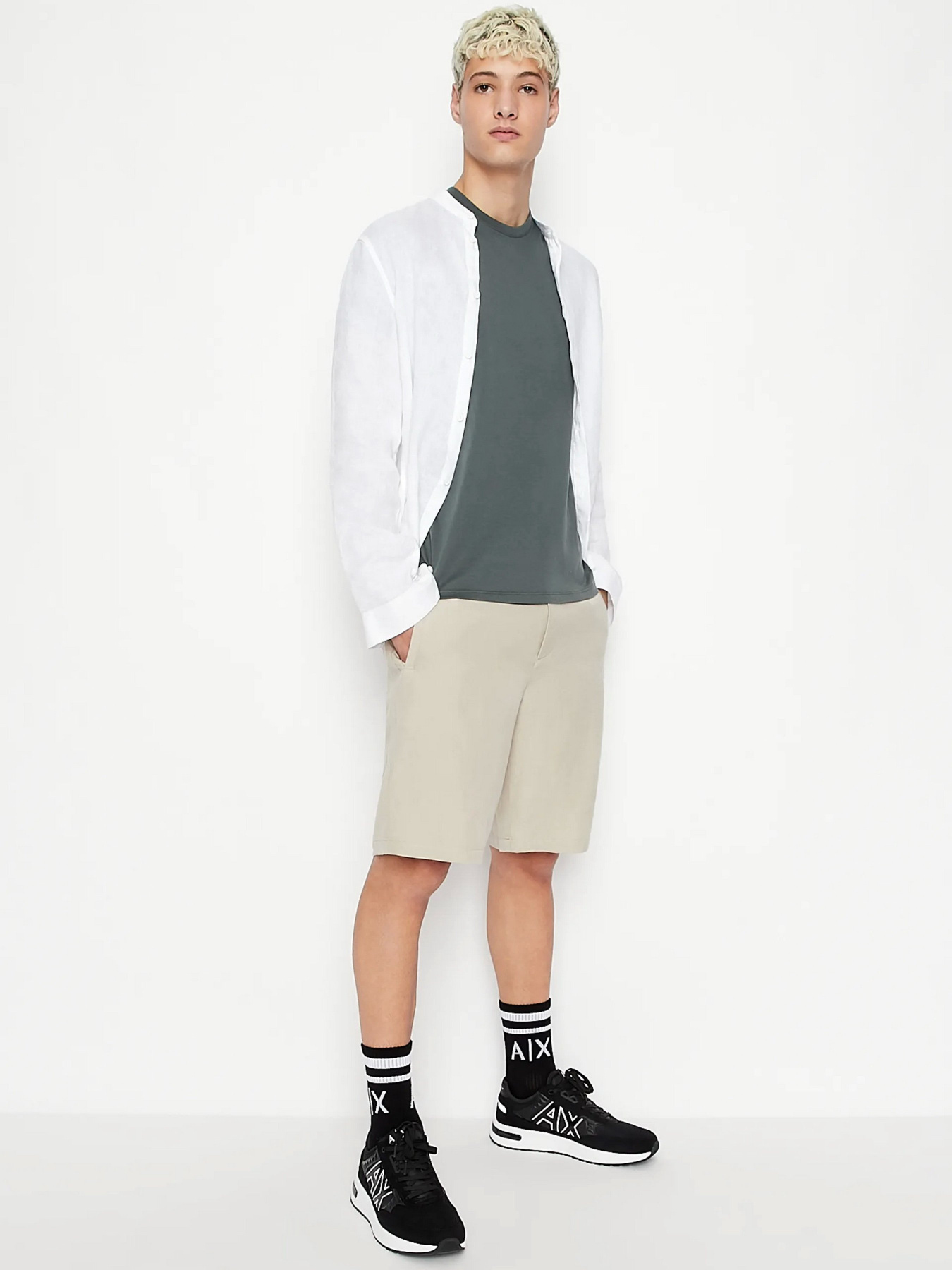 Сорочка повсякденна Armani Exchange модель 8NZC66-ZNCFZ-1100 Сорочка повсякденна Armani Exchange модель 8NZC66-ZNCFZ-1100 Фото