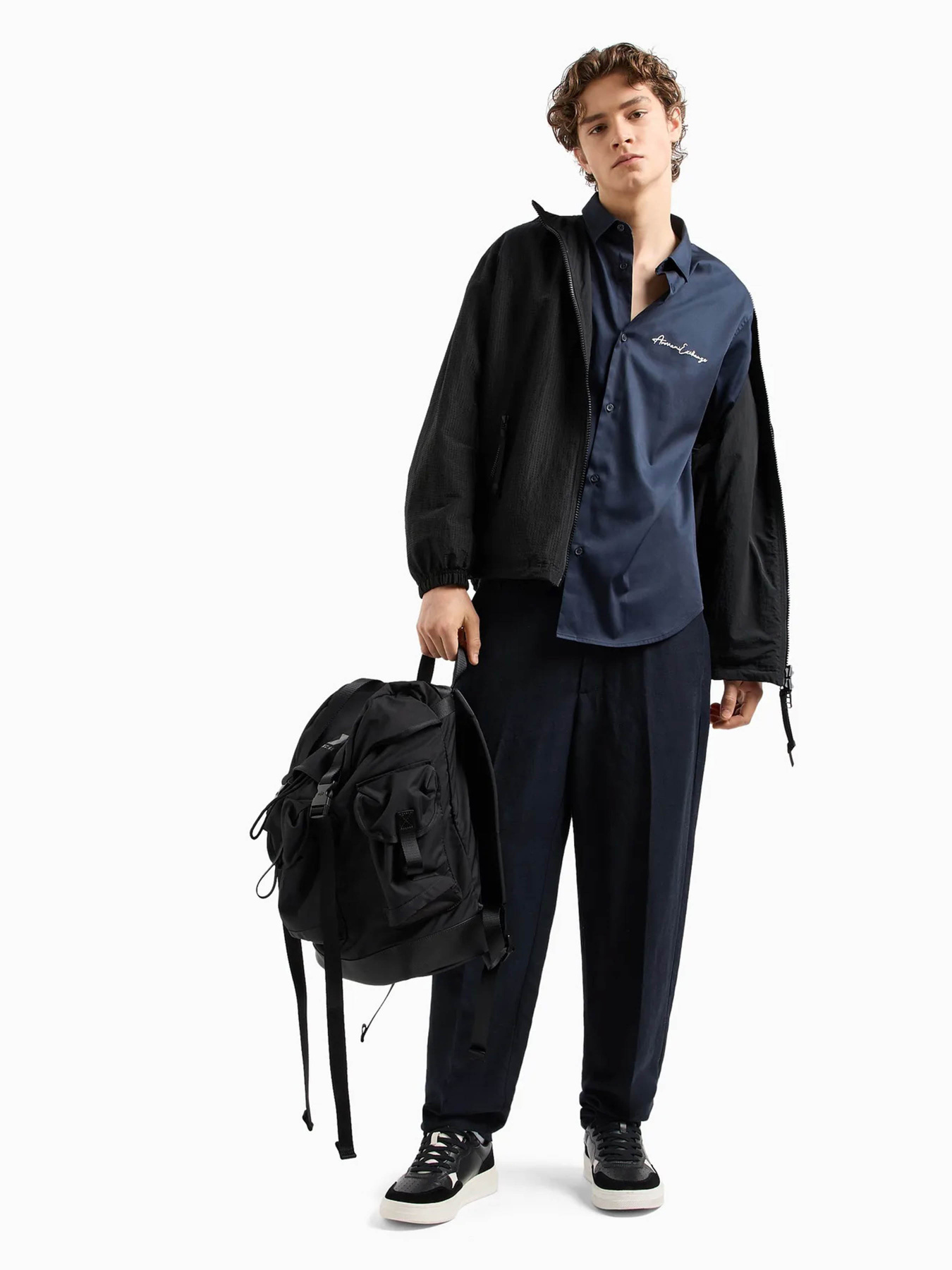 Рубашка повседневная Armani Exchange модель 8NZC99-ZN10Z-1510 Рубашка повседневная Armani Exchange модель 8NZC99-ZN10Z-1510 Фото