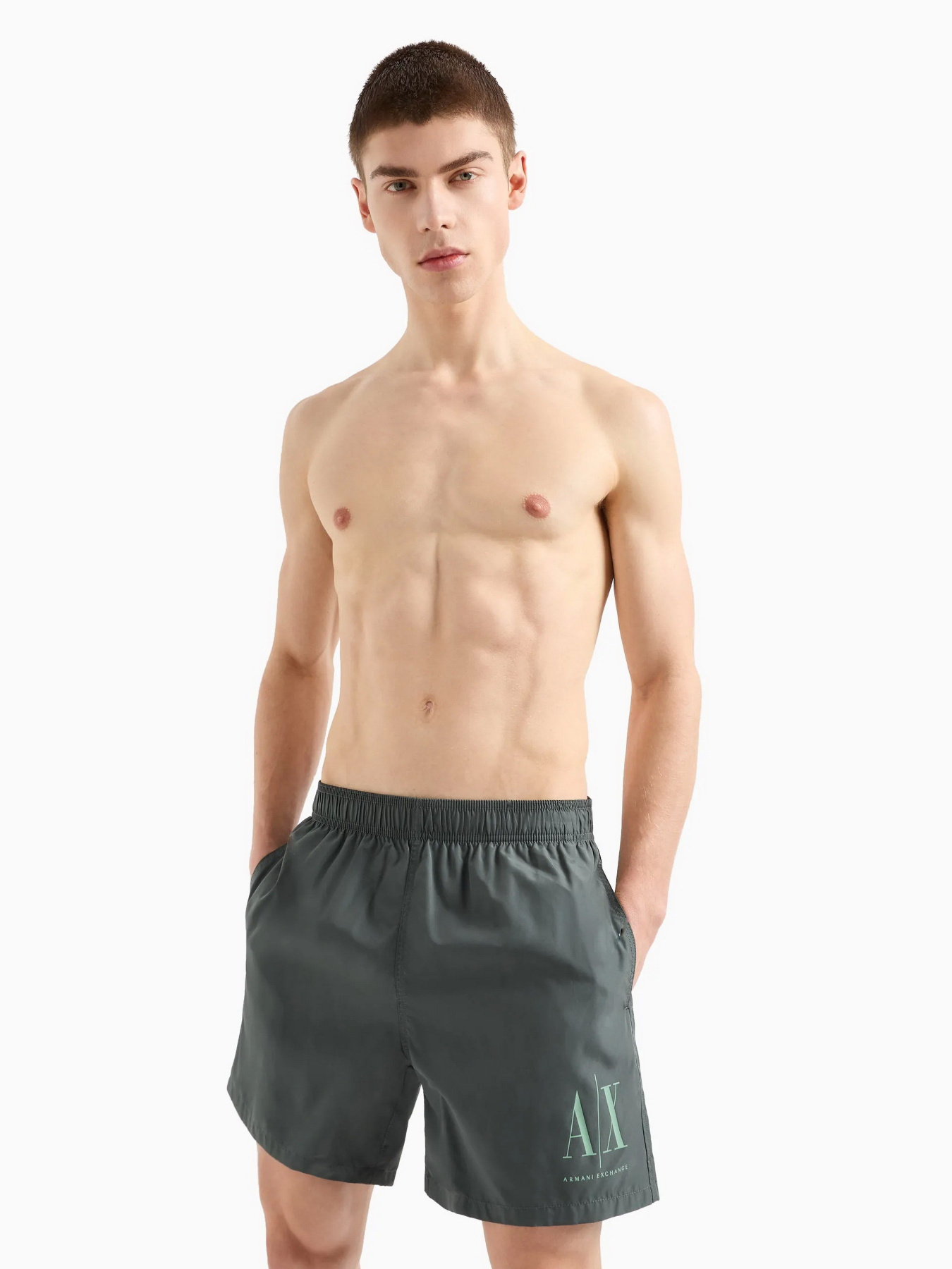 Шорти для плавання Armani Exchange Icon Project модель 953034-CC623-44484 Шорти для плавання Armani Exchange Icon Project модель 953034-CC623-44484 Фото