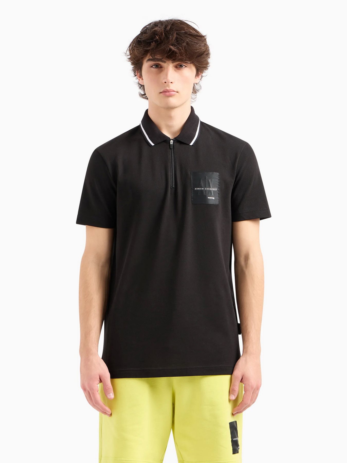 Поло Armani Exchange MIXMAG модель 3DZFJA-ZJXHZ-1200 Фото