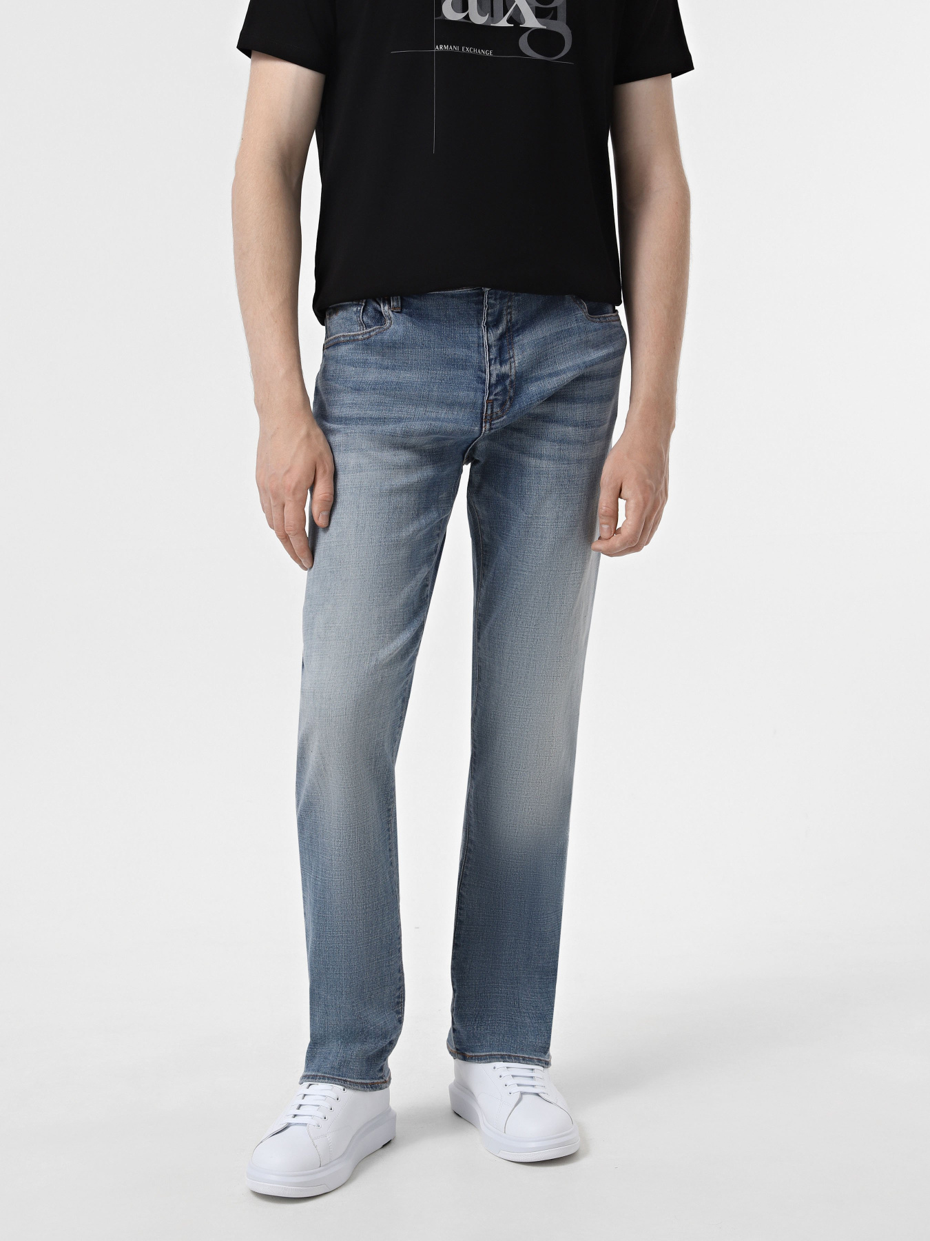 Зауженные джинсы Armani Exchange модель 3DZJ13-Z1XBZ-1500 Фото