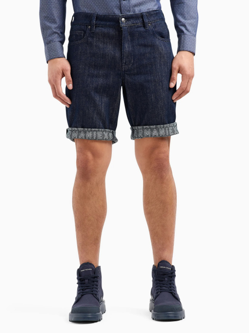 Шорты джинсовые Armani Exchange модель 3DZJ65-Z1XKZ-25FR Фото