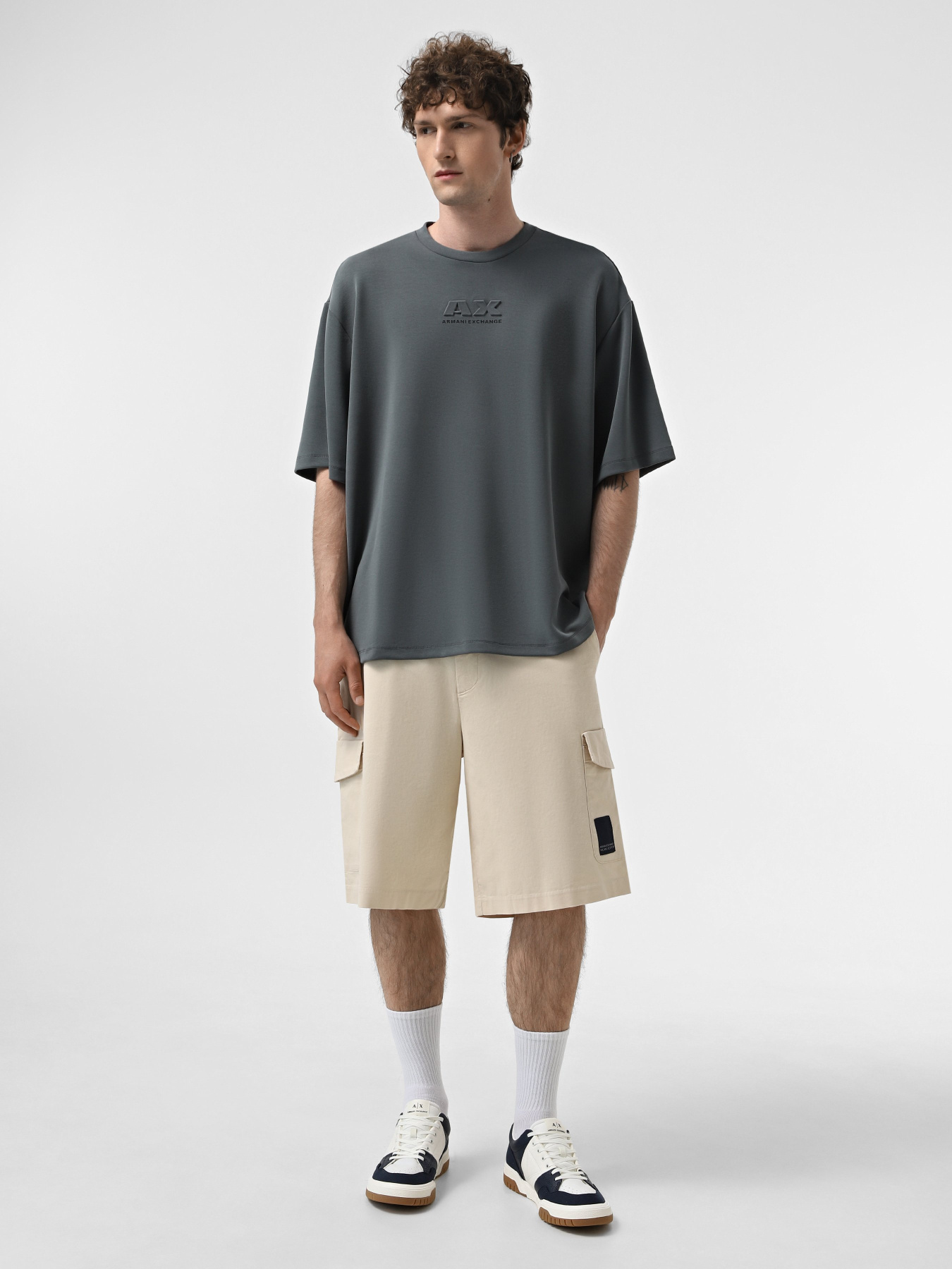 Повсякденні шорти Armani Exchange Milano Edition модель 3DZS07-ZN3TZ-1792 Фото