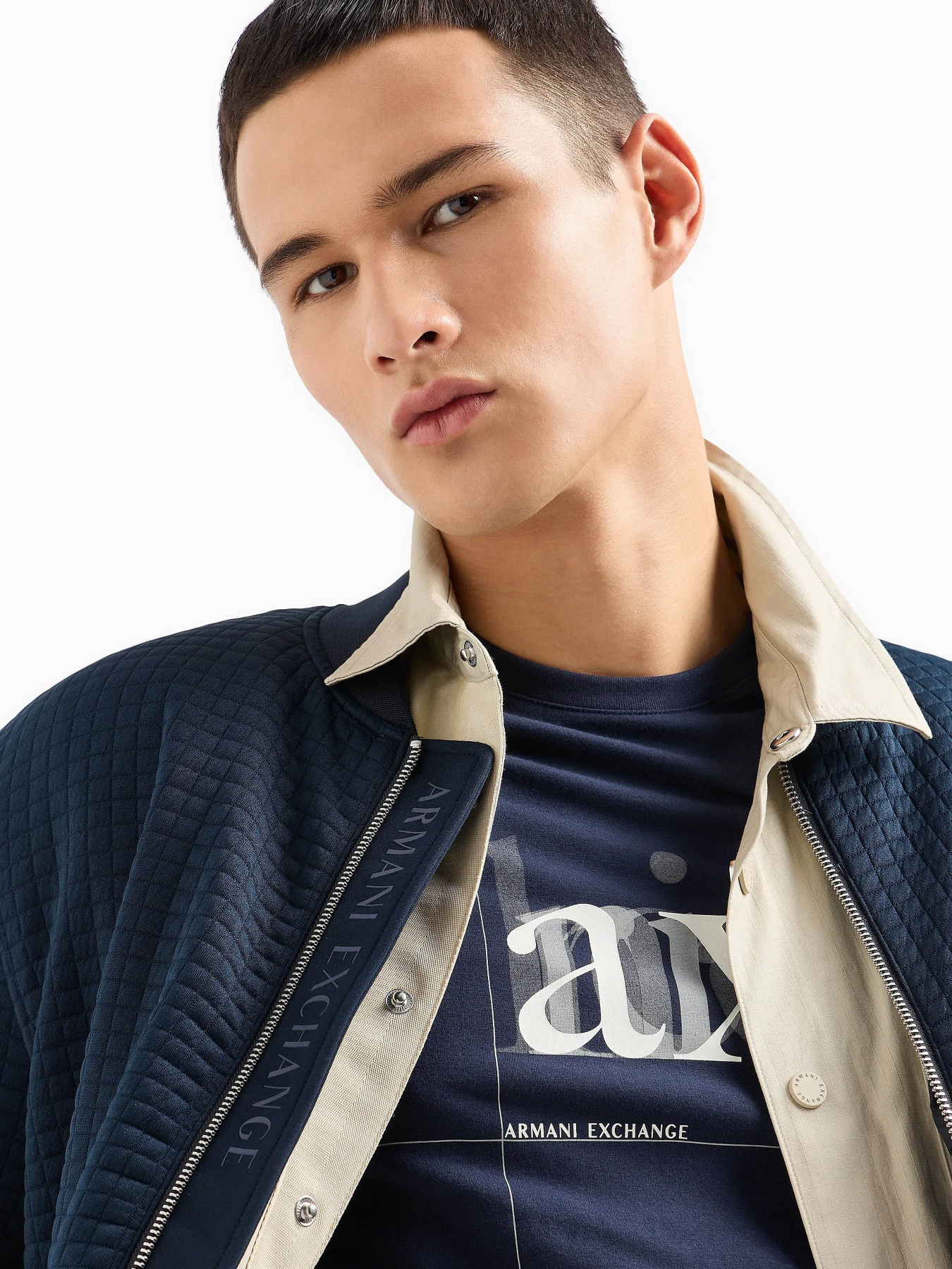 Футболка Armani Exchange модель 3DZTHG-ZJE6Z-15CX Футболка Armani Exchange модель 3DZTHG-ZJE6Z-15CX Фото