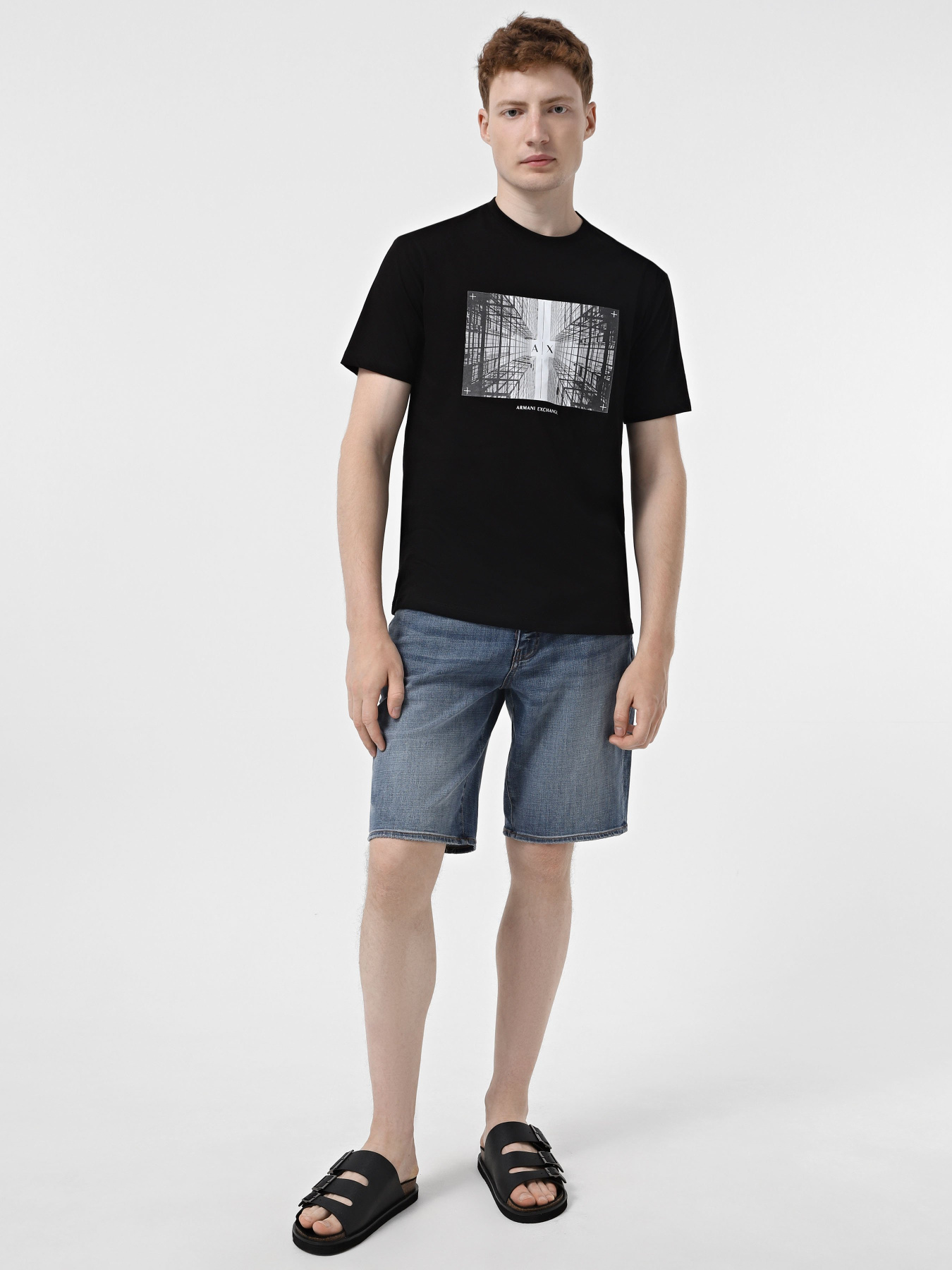 Футболка Armani Exchange модель 3DZTHV-ZJBYZ-1200 Фото