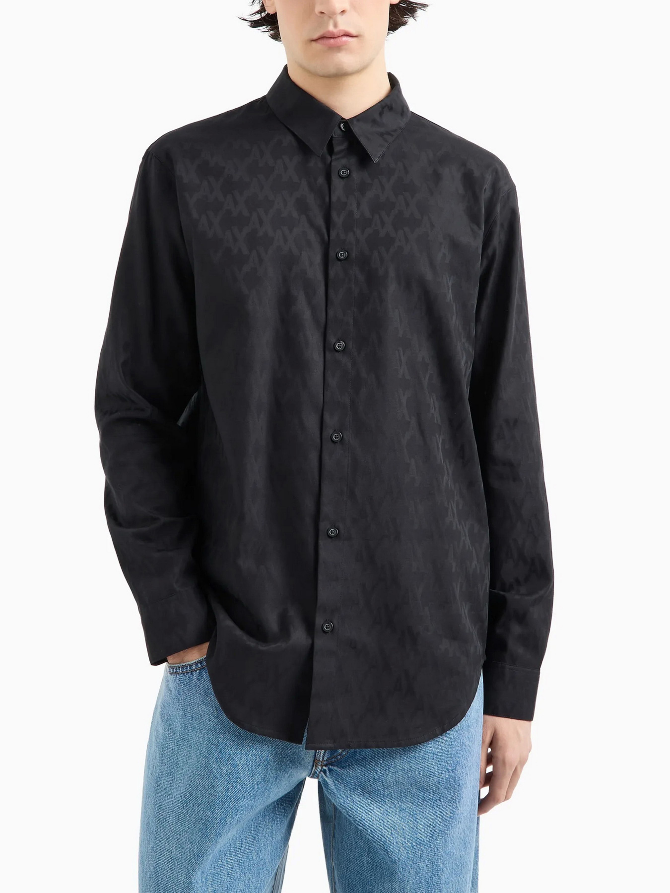 Сорочка повсякденна Armani Exchange модель 6DZCL1-ZN5XZ-1200 Фото