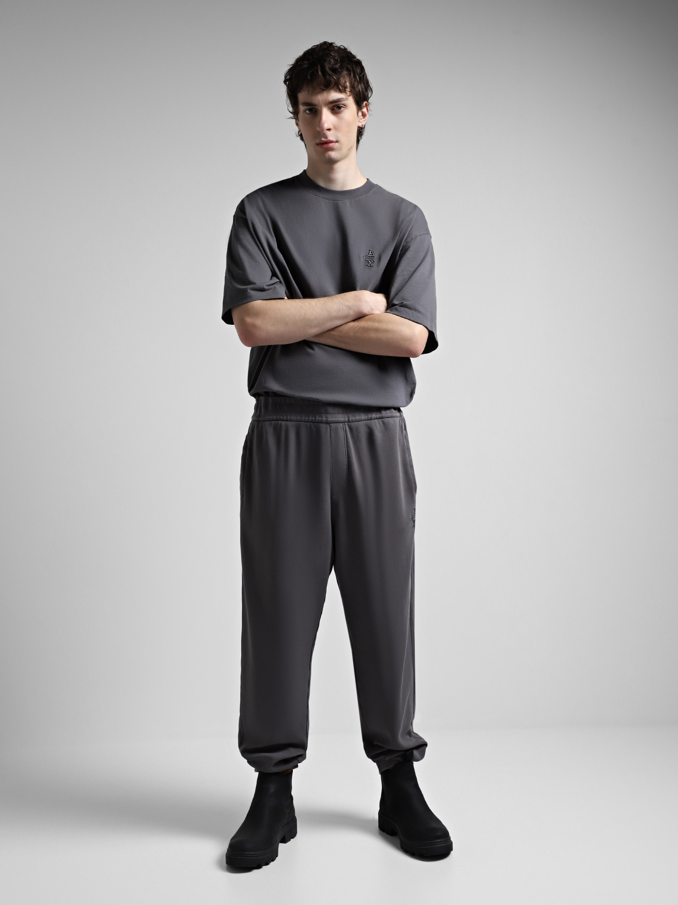 Штаны спортивные Armani Exchange модель 6DZPLK-ZJNOZ-19AA Фото