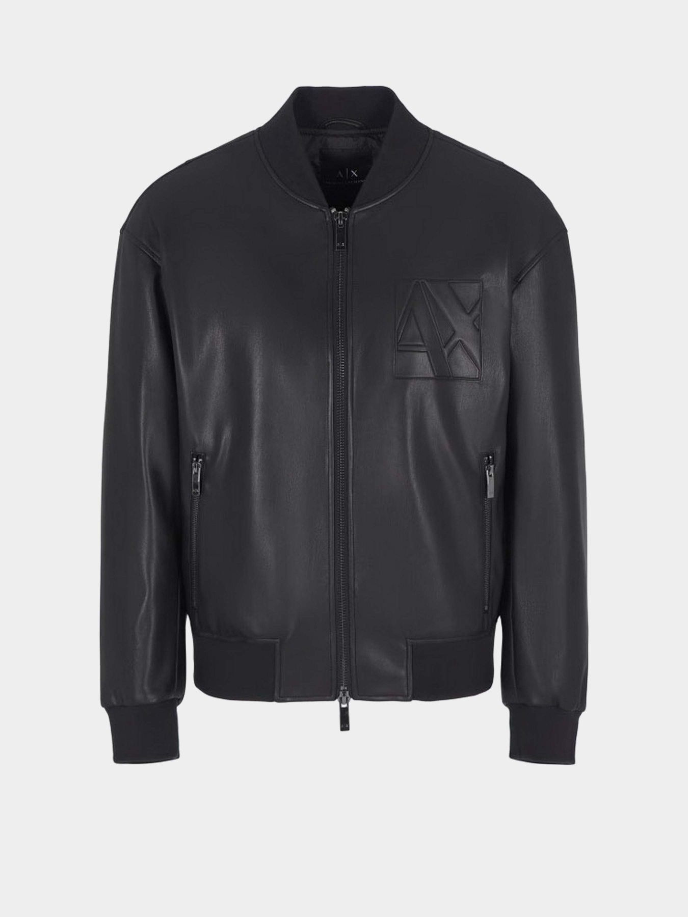 Куртка кожаная Armani Exchange модель 6DZB23-ZE1CZ-1200 Фото