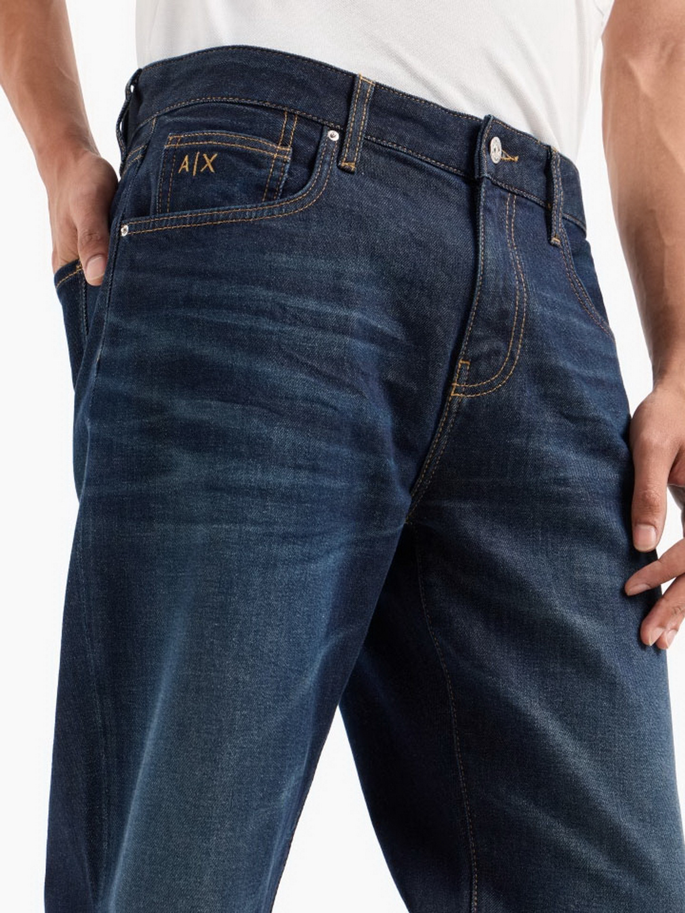 Зауженные джинсы Armani Exchange модель 6DZJ13-Z1RQZ-1500 Фото