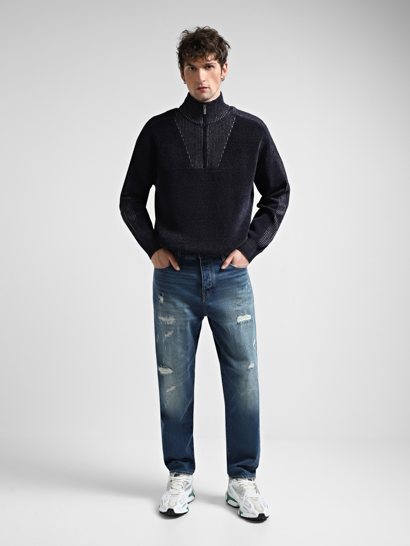 Прямые джинсы Armani Exchange модель 6DZJ71-Z1YRZ-25EX Фото