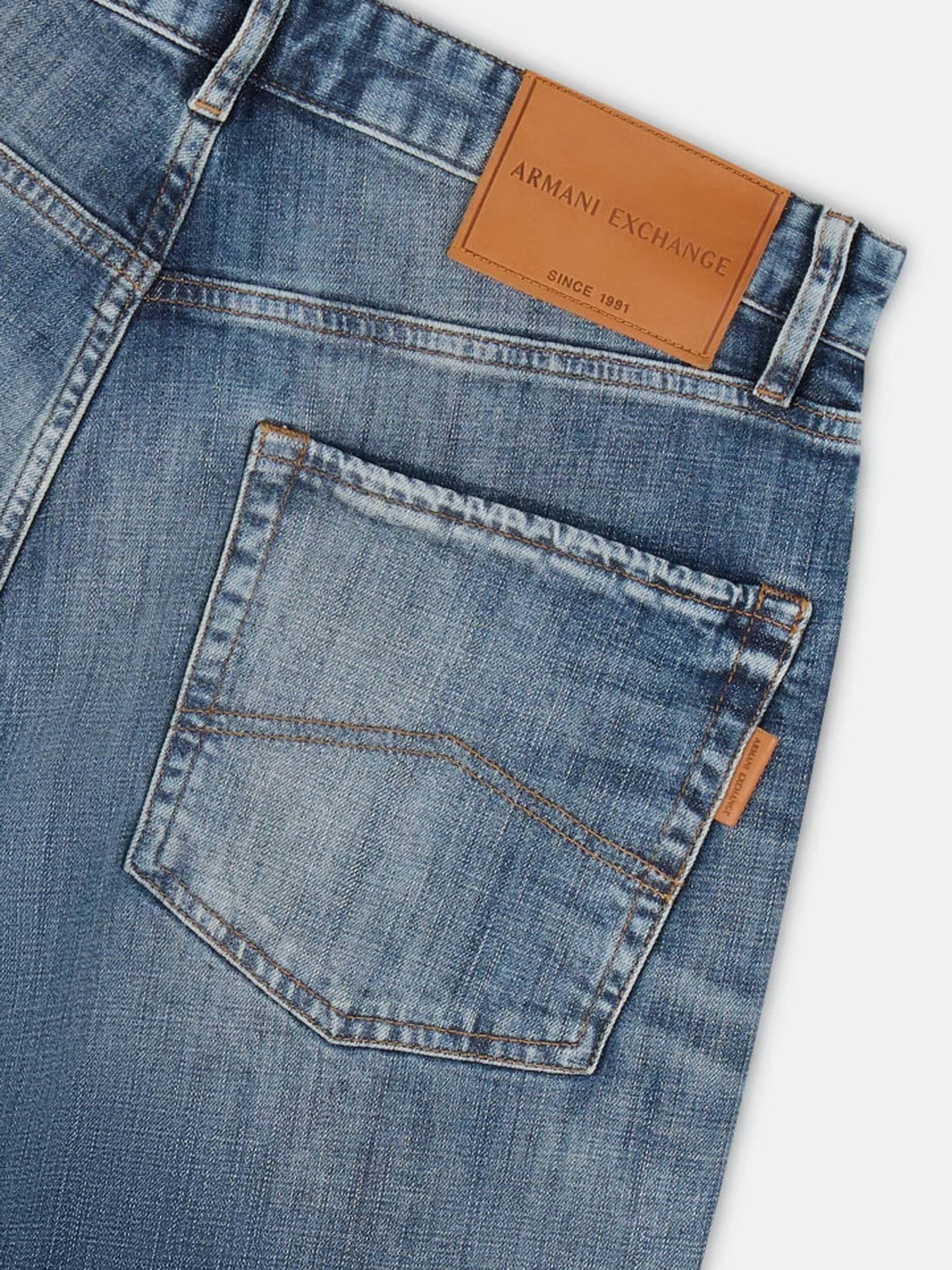 Прямые джинсы Armani Exchange модель 6DZJ82-Z1TUZ-1500 Фото