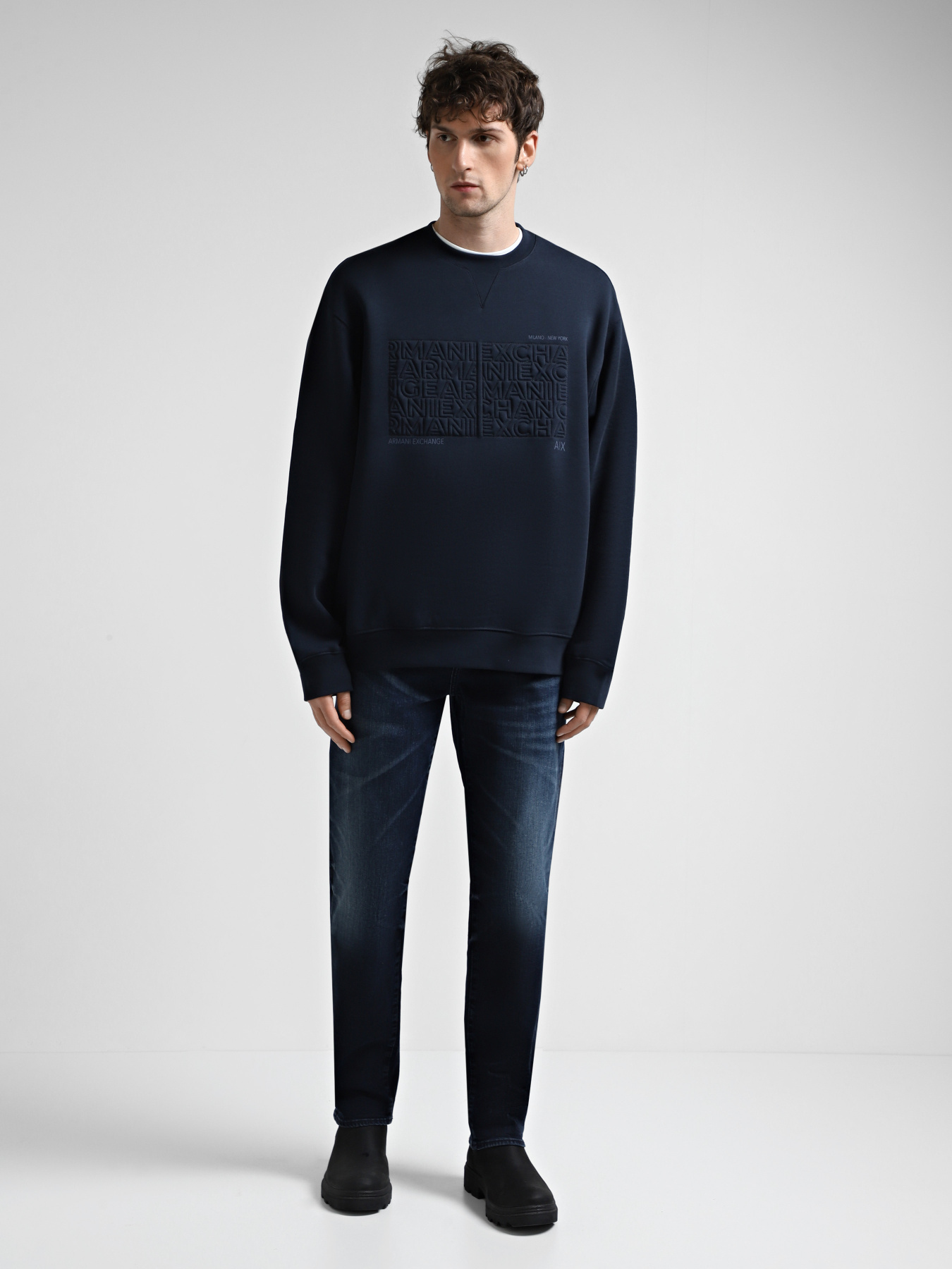 Світшот Armani Exchange модель 6DZMAA-ZJKAZ-1510 Фото