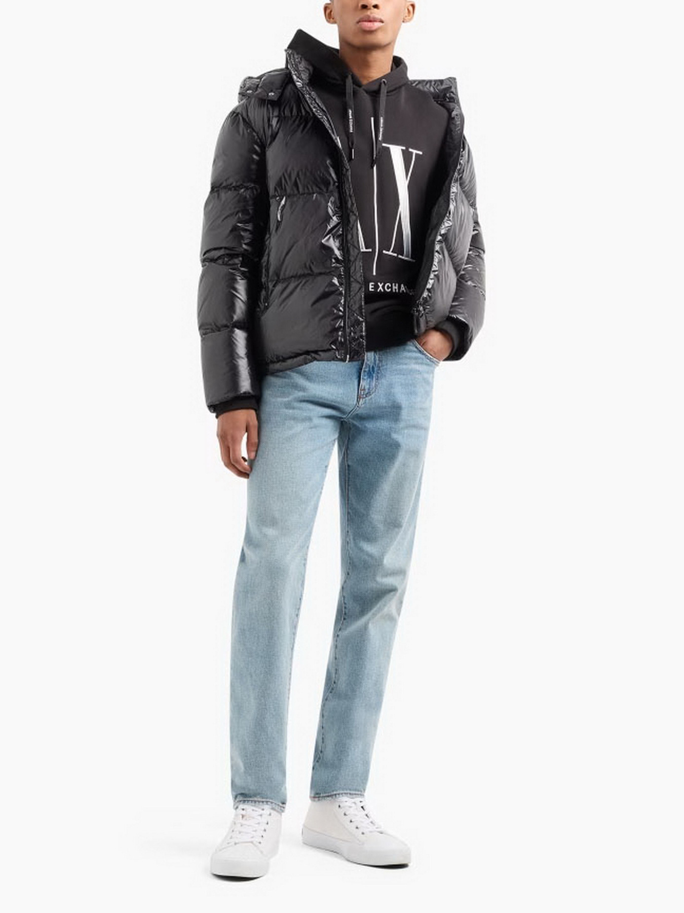 Пуховик Armani Exchange Icon Project модель 8NZB70-ZNYNZ-1200 Фото