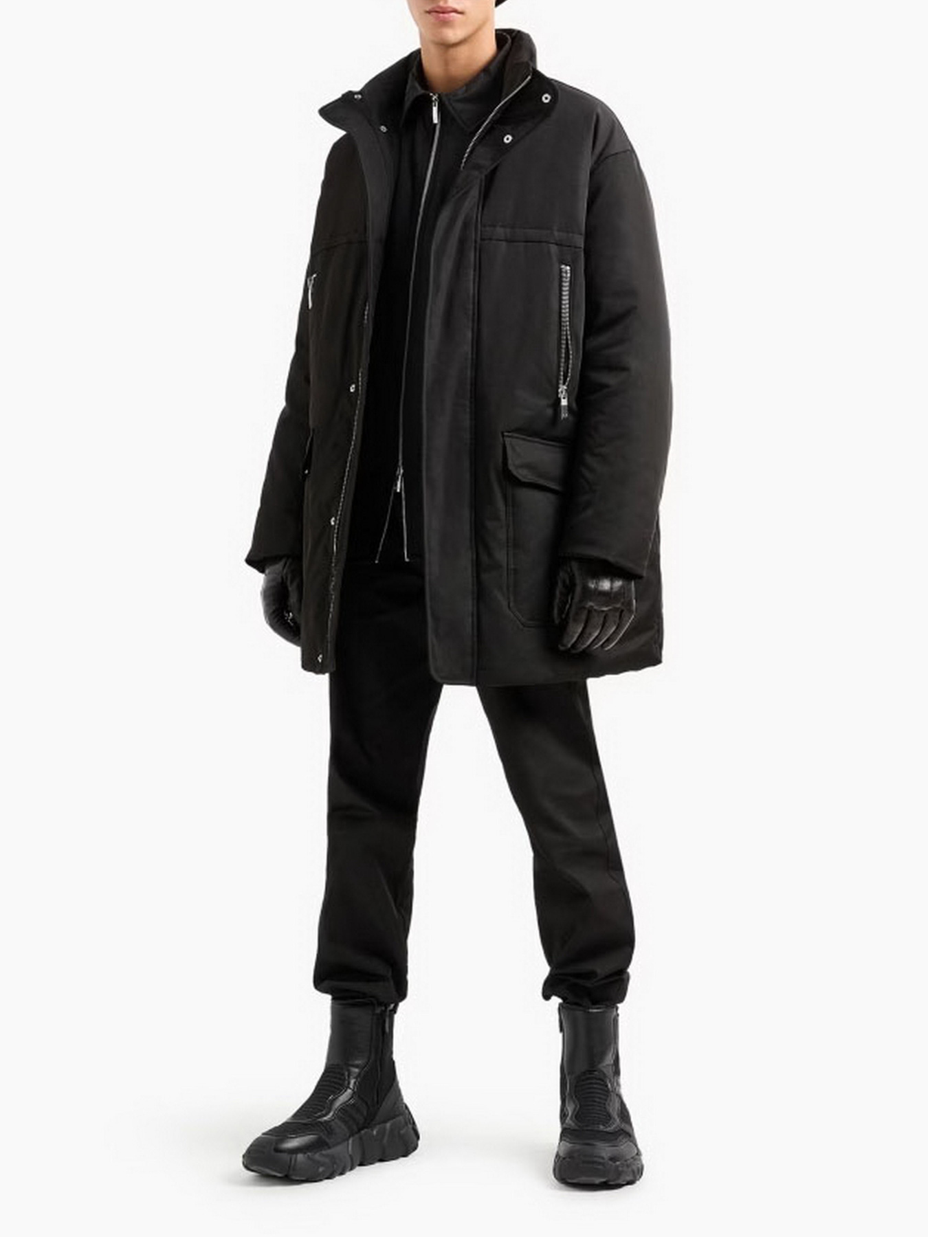 Зимняя куртка Armani Exchange Black Edition модель XM000034-AF10324-UC001 Фото