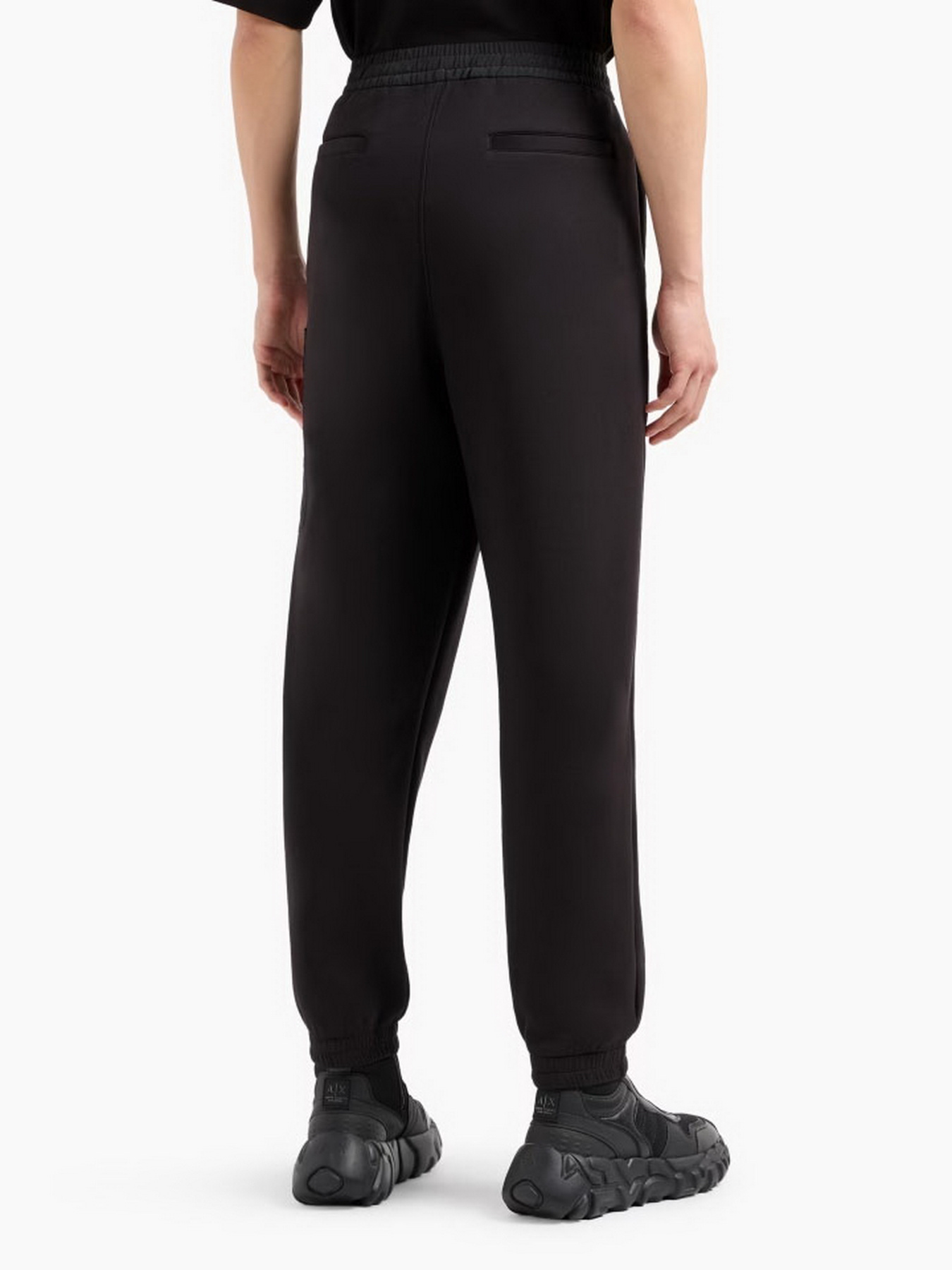 Штаны спортивные Armani Exchange Black Edition модель XM000084-AF10818-UC001 Фото