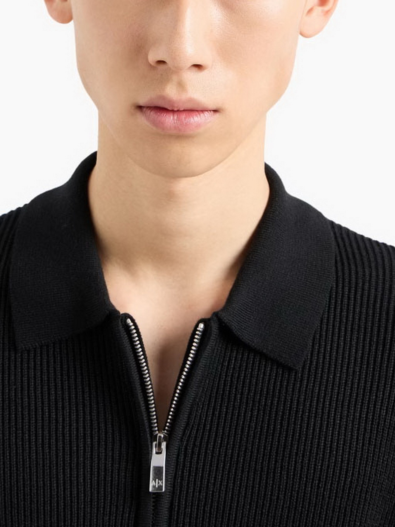 Поло Armani Exchange Black Edition модель XM000129-AF10348-UC001 Поло Armani Exchange Black Edition модель XM000129-AF10348-UC001 Фото