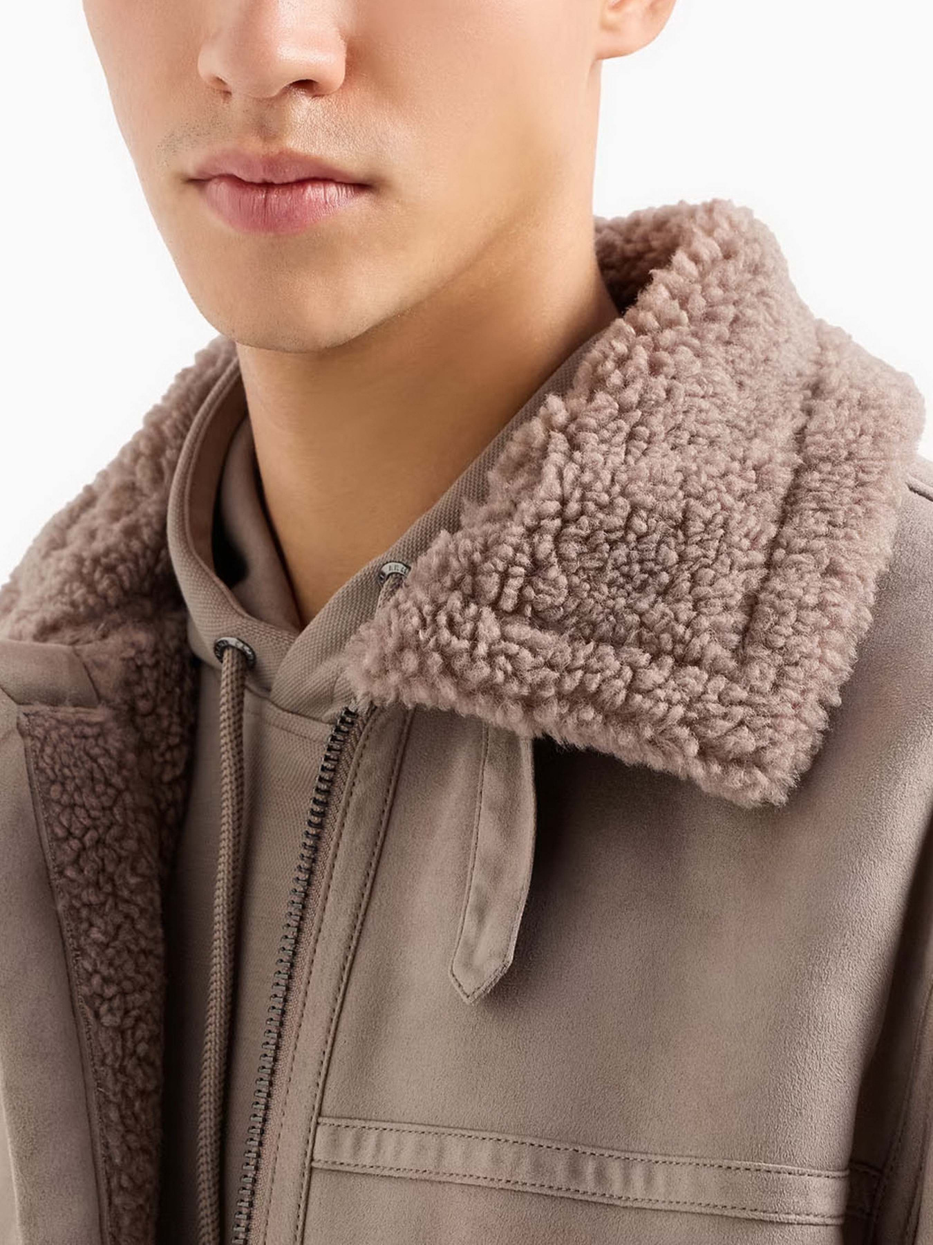 Дубленка Armani Exchange A Line модель 6DZB03-ZE1FZ-17AC Фото