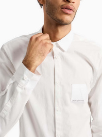 Рубашка повседневная Armani Exchange A Line модель 6DZC20-ZNXLZ-1116 Рубашка повседневная Armani Exchange A Line модель 6DZC20-ZNXLZ-1116 Фото