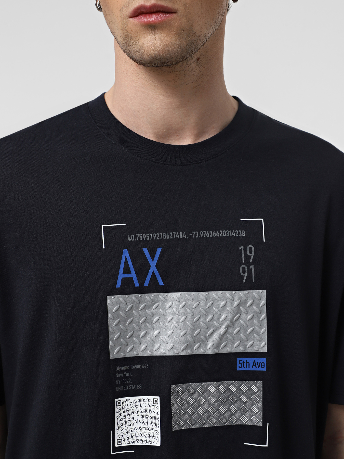 Футболка Armani Exchange модель 6DZTJS-ZJA5Z-1510 Фото