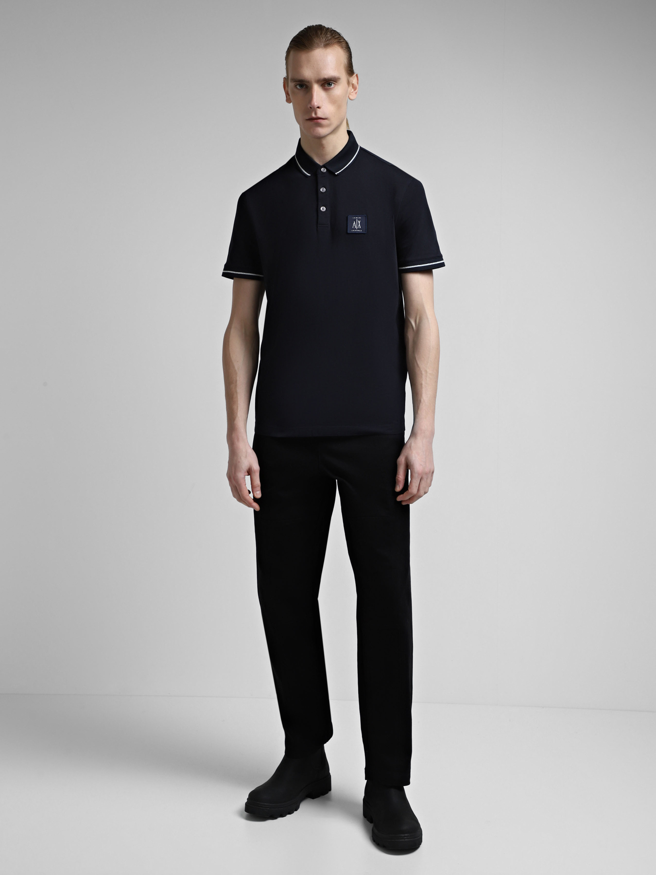 Поло Armani Exchange Icon Project модель 8NZFPQ-ZJH4Z-1510 Фото