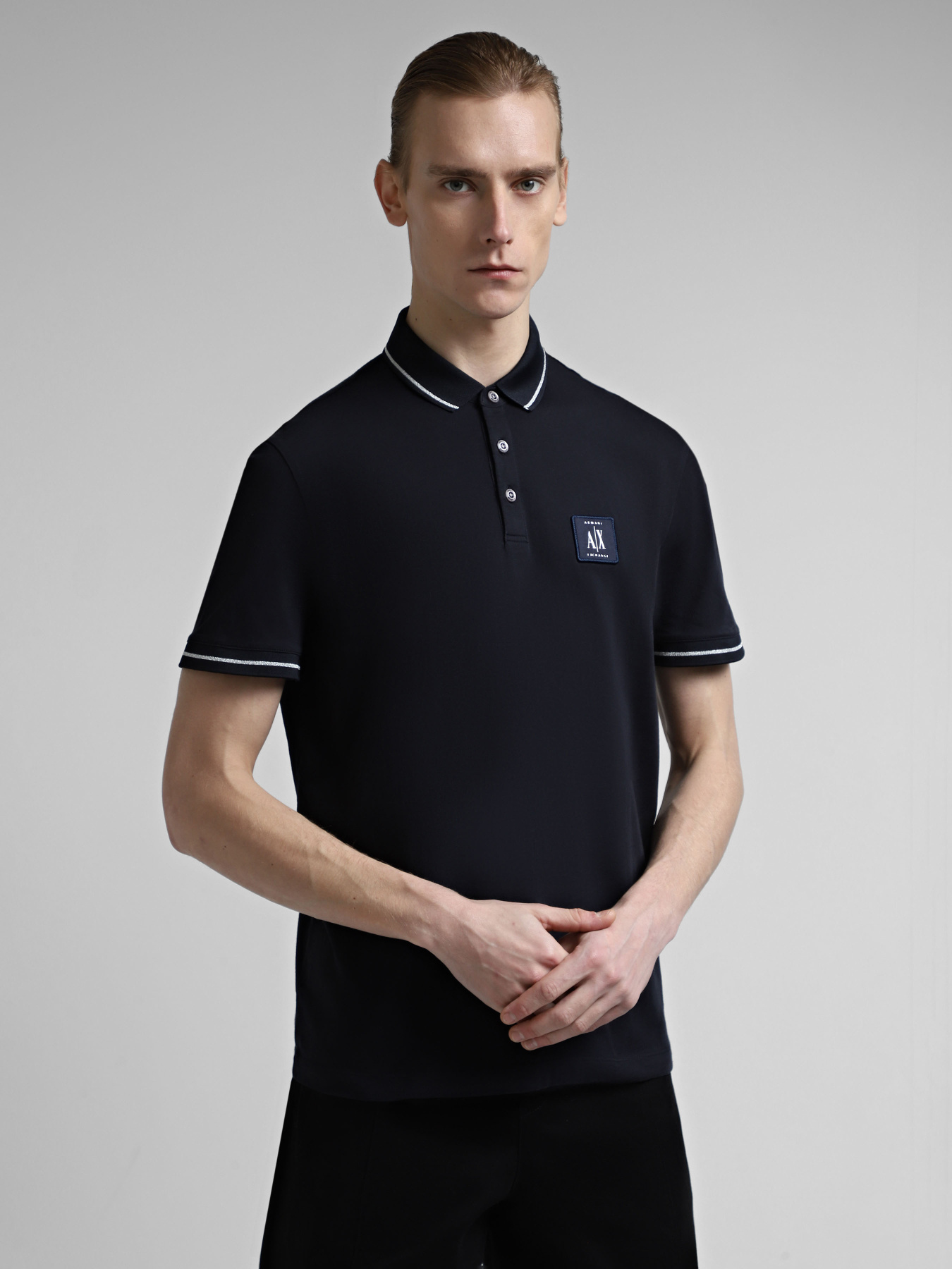 Поло Armani Exchange Icon Project модель 8NZFPQ-ZJH4Z-1510 Фото