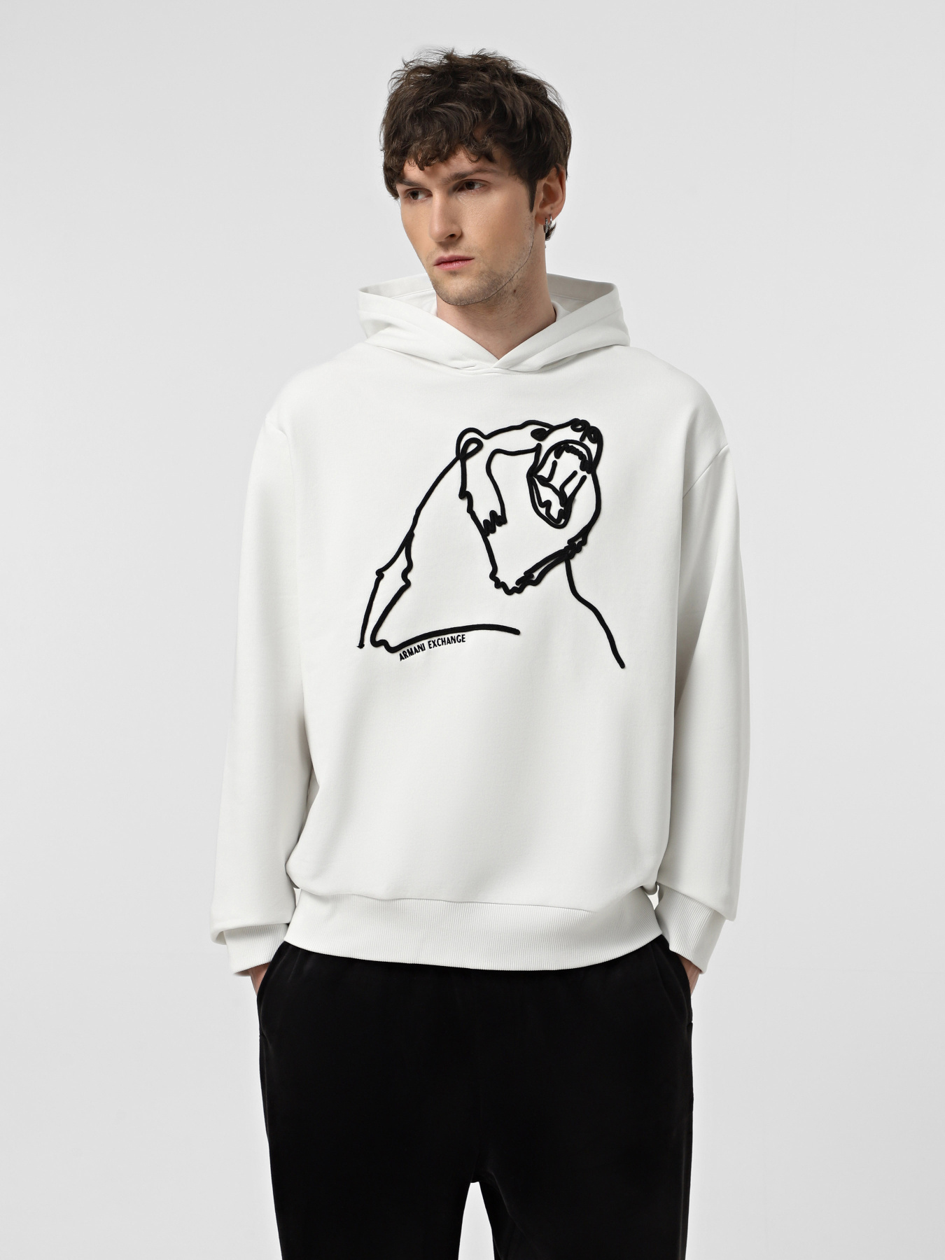 Худи Armani Exchange модель XM000041-AF10858-M0015 Фото