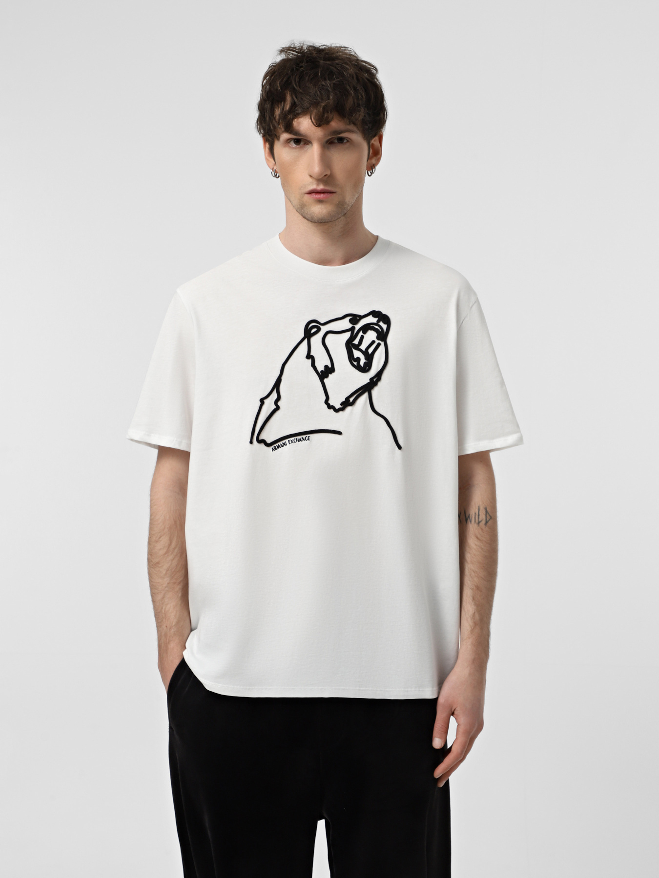Футболка Armani Exchange модель XM000044-AF10334-M0015 Фото