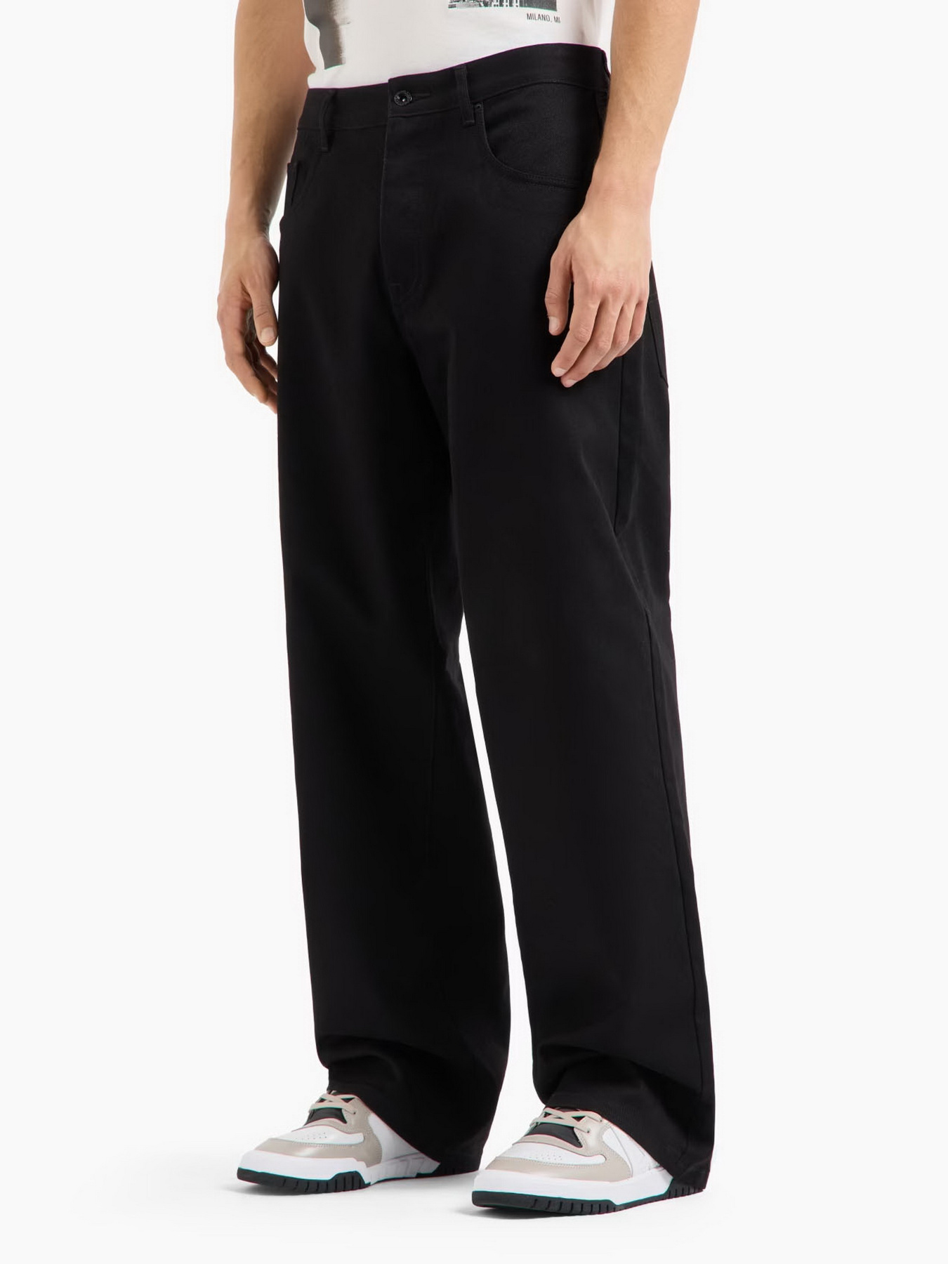 Широкі джинси Armani Exchange модель XM000076-AF10314-UC001 Фото