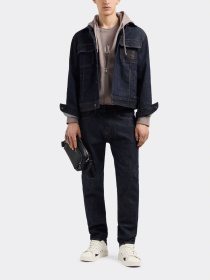 Зауженные джинсы Armani Exchange модель XM000049-AF12284-MB001 Зауженные джинсы Armani Exchange модель XM000049-AF12284-MB001 Фото