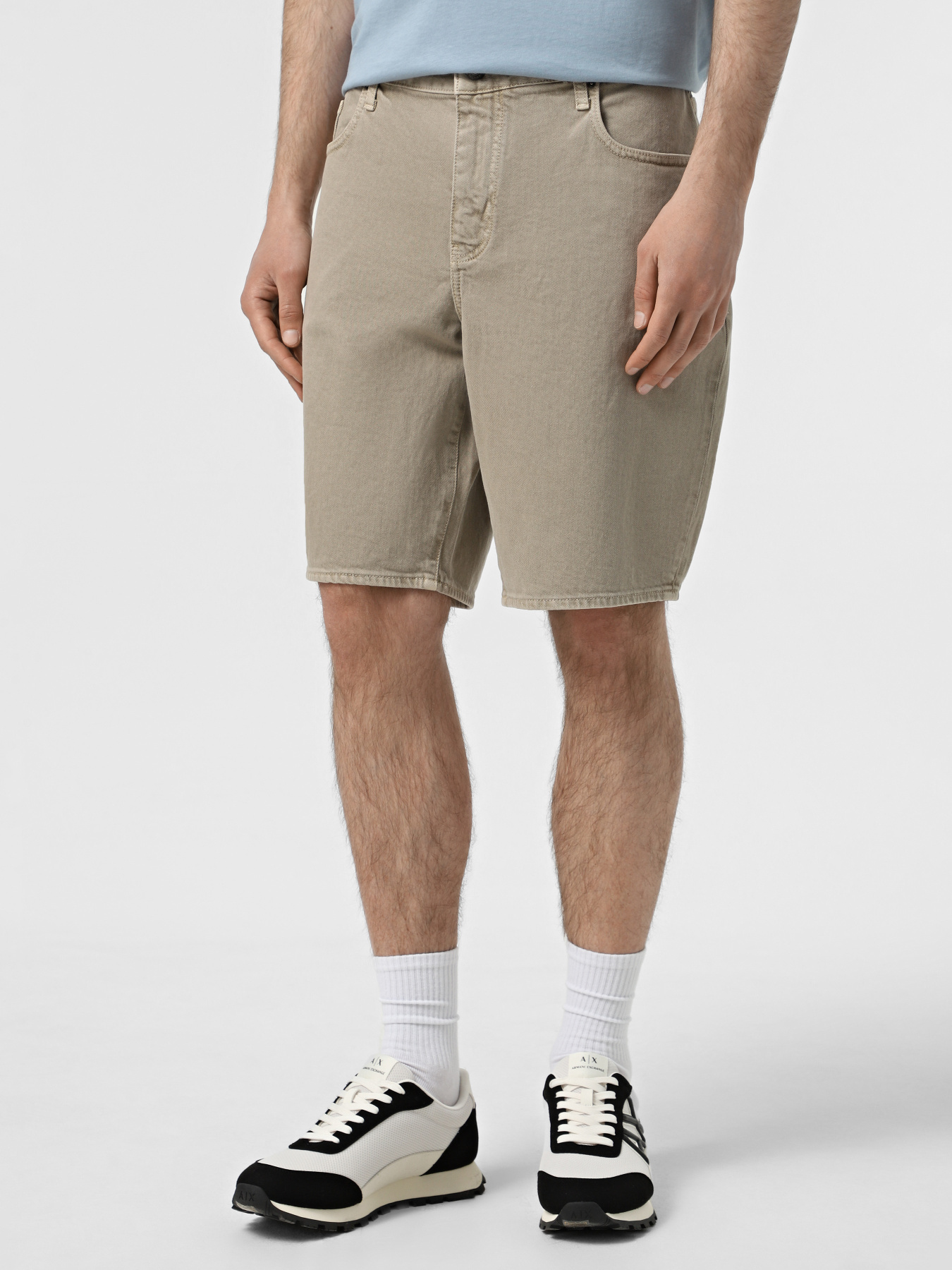 Шорты джинсовые Armani Exchange модель XM000073-AF13099-U6167 Фото