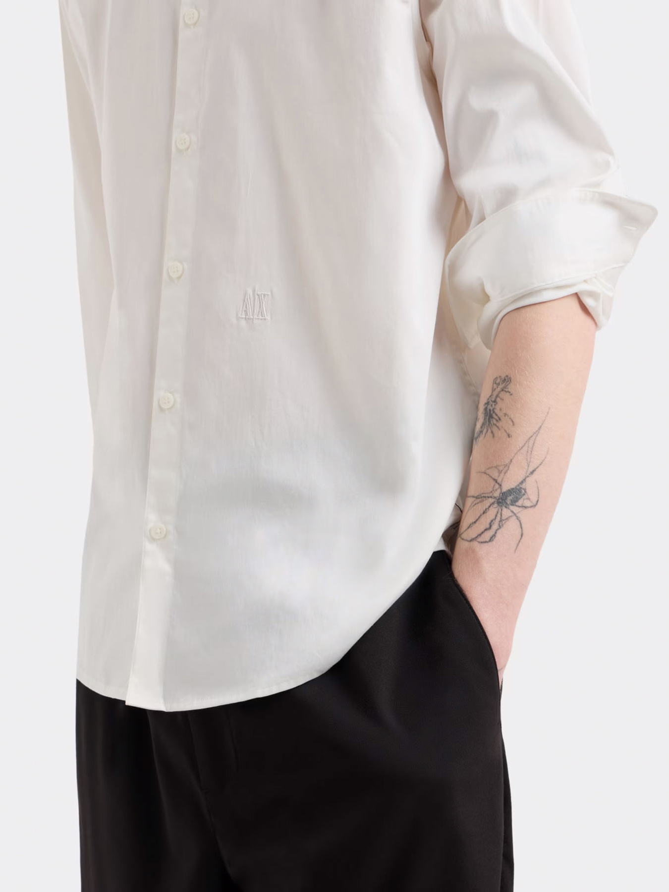 Рубашка Armani Exchange Icon Project модель XM000339-AF10192-U0009 Фото