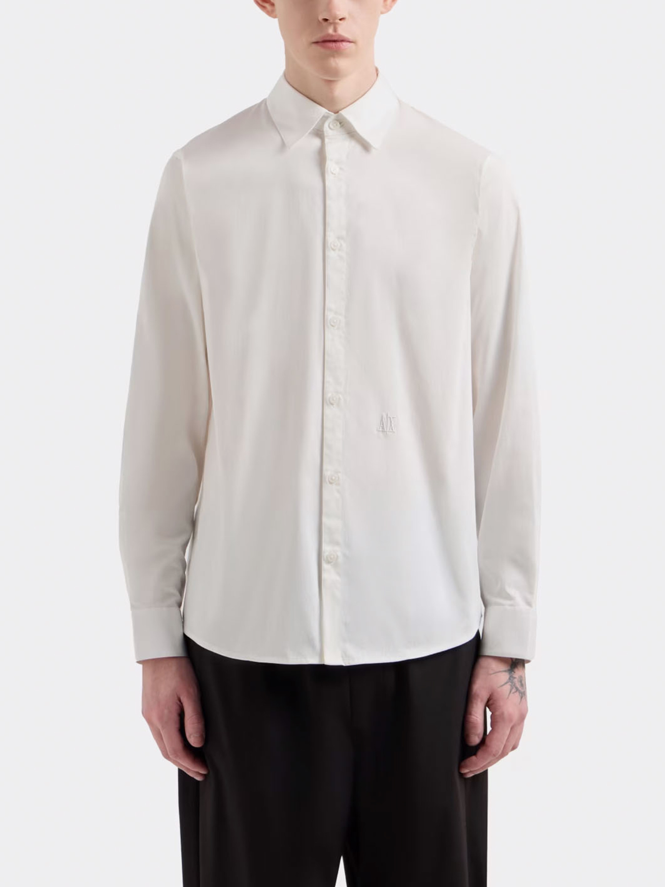 Сорочка повсякденна Armani Exchange Icon Project модель XM000339-AF10192-U0009 Фото