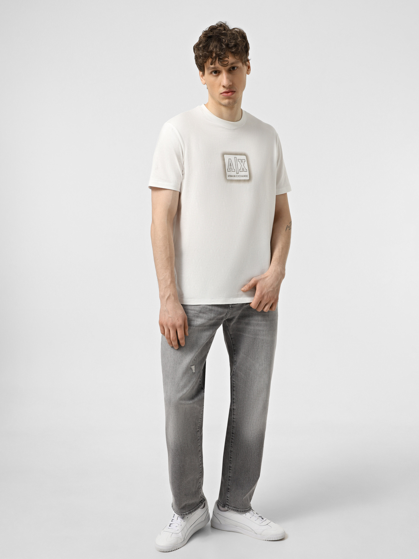 Футболка Armani Exchange модель XM000545-AF10361-U0009 Фото