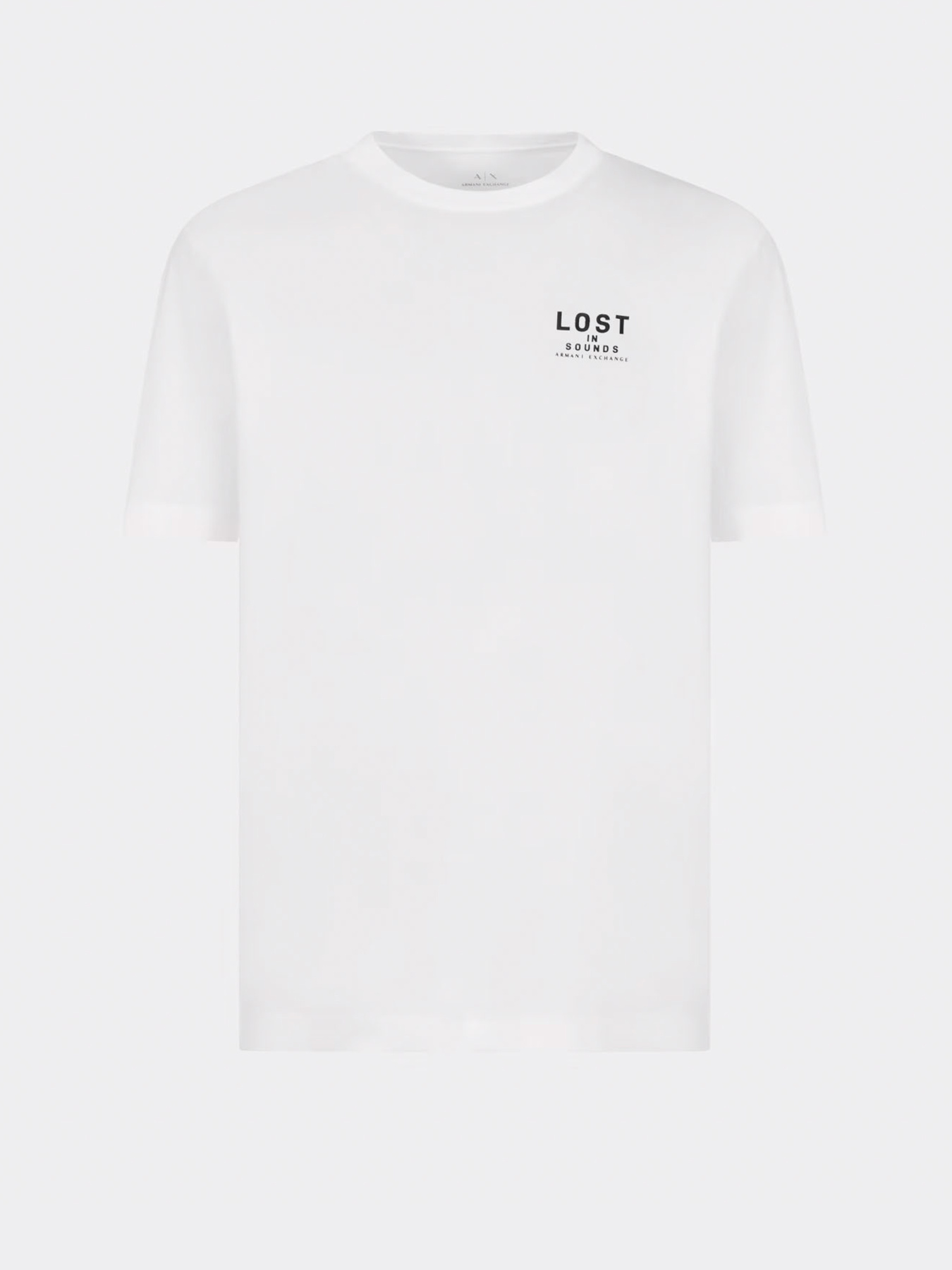 Футболка Armani Exchange Lost in sounds модель XM000575-AF10364-U0009 Фото