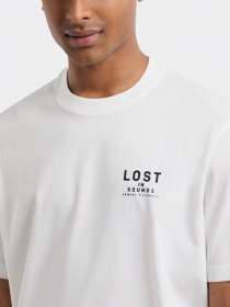 Футболка Armani Exchange Lost in sounds модель XM000575-AF10364-U0009 Фото