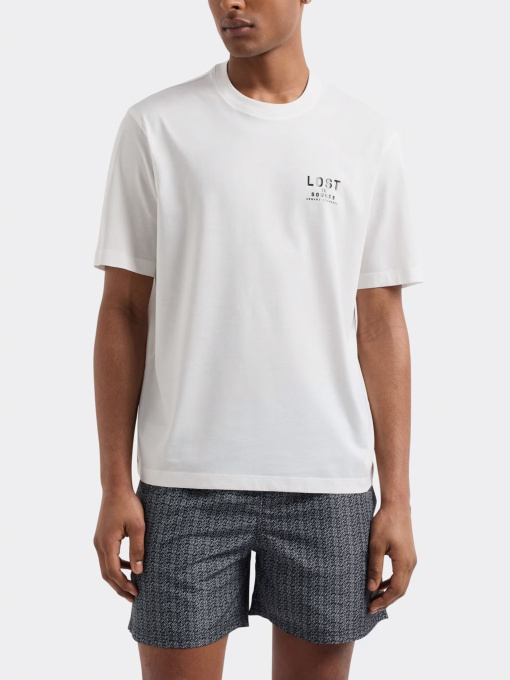 Футболка Armani Exchange Lost in sounds модель XM000575-AF10364-U0009 Фото