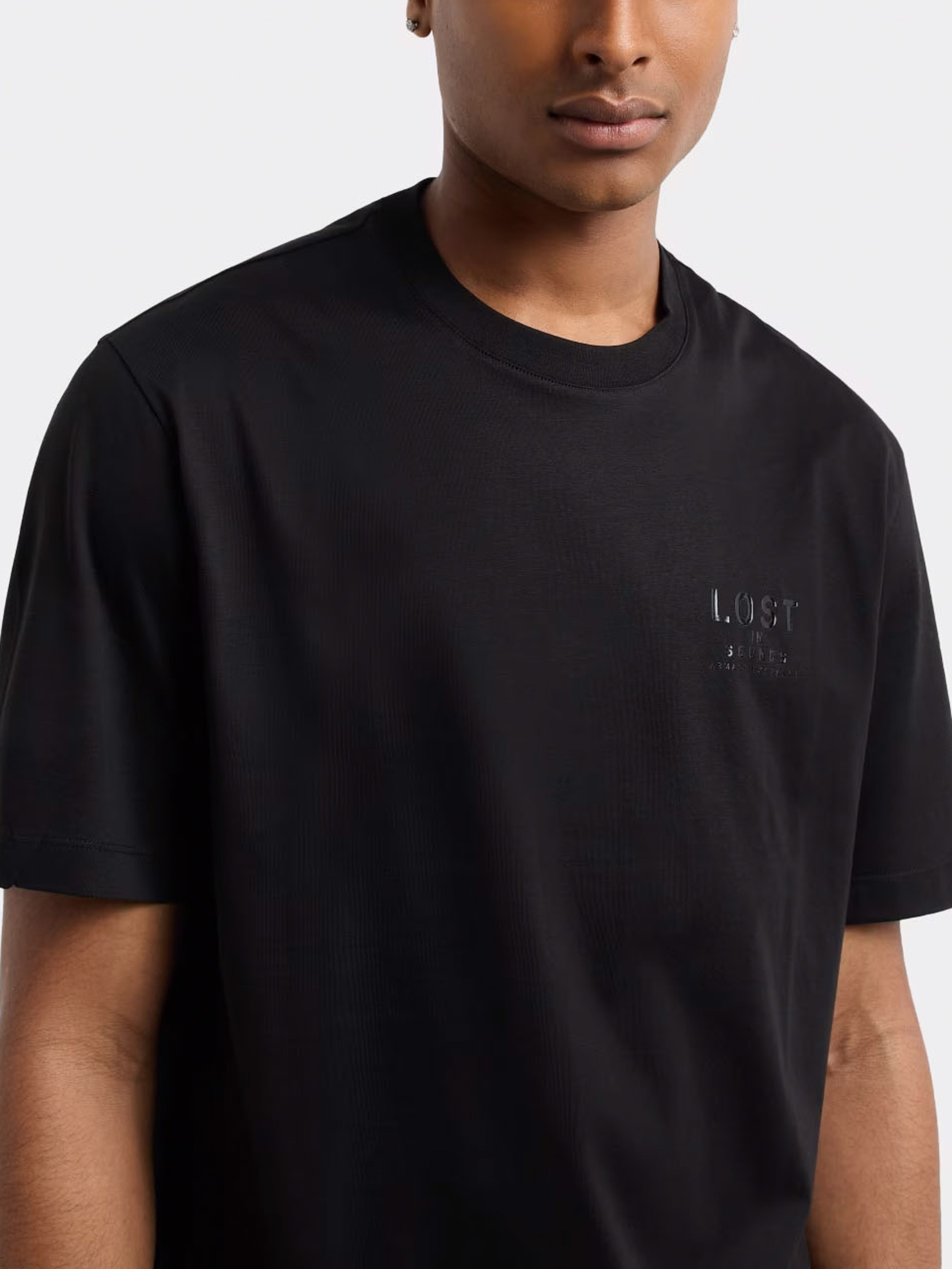 Футболка Armani Exchange Lost in sounds модель XM000575-AF10364-UC001 Фото