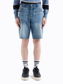 Шорты джинсовые Armani Exchange модель XM000073-AF13331-MB001 Фото