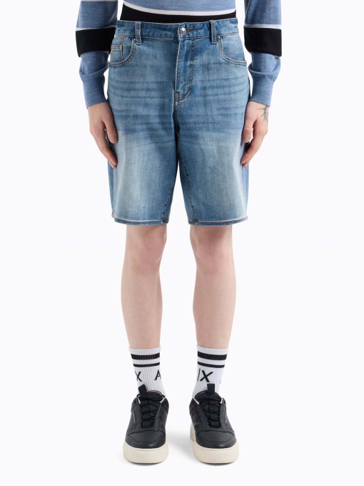 Шорты джинсовые Armani Exchange модель XM000073-AF13331-MB001 Фото