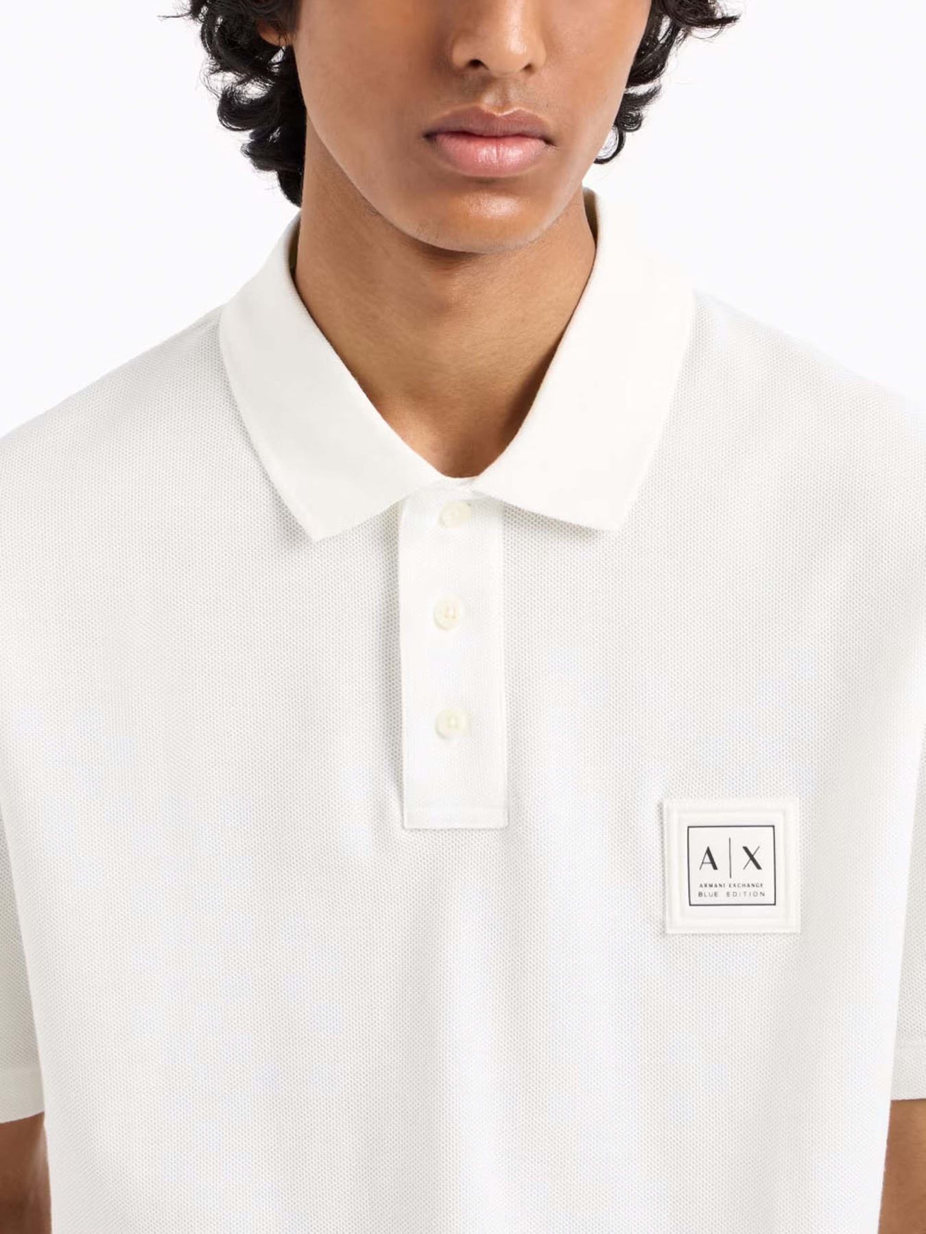 Поло Armani Exchange Blue Edition модель XM000356-AF12758-U0009 Фото