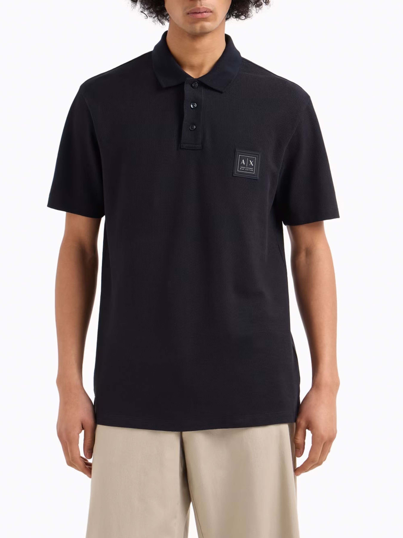 Поло Armani Exchange Blue Edition модель XM000356-AF12758-UB101 Фото