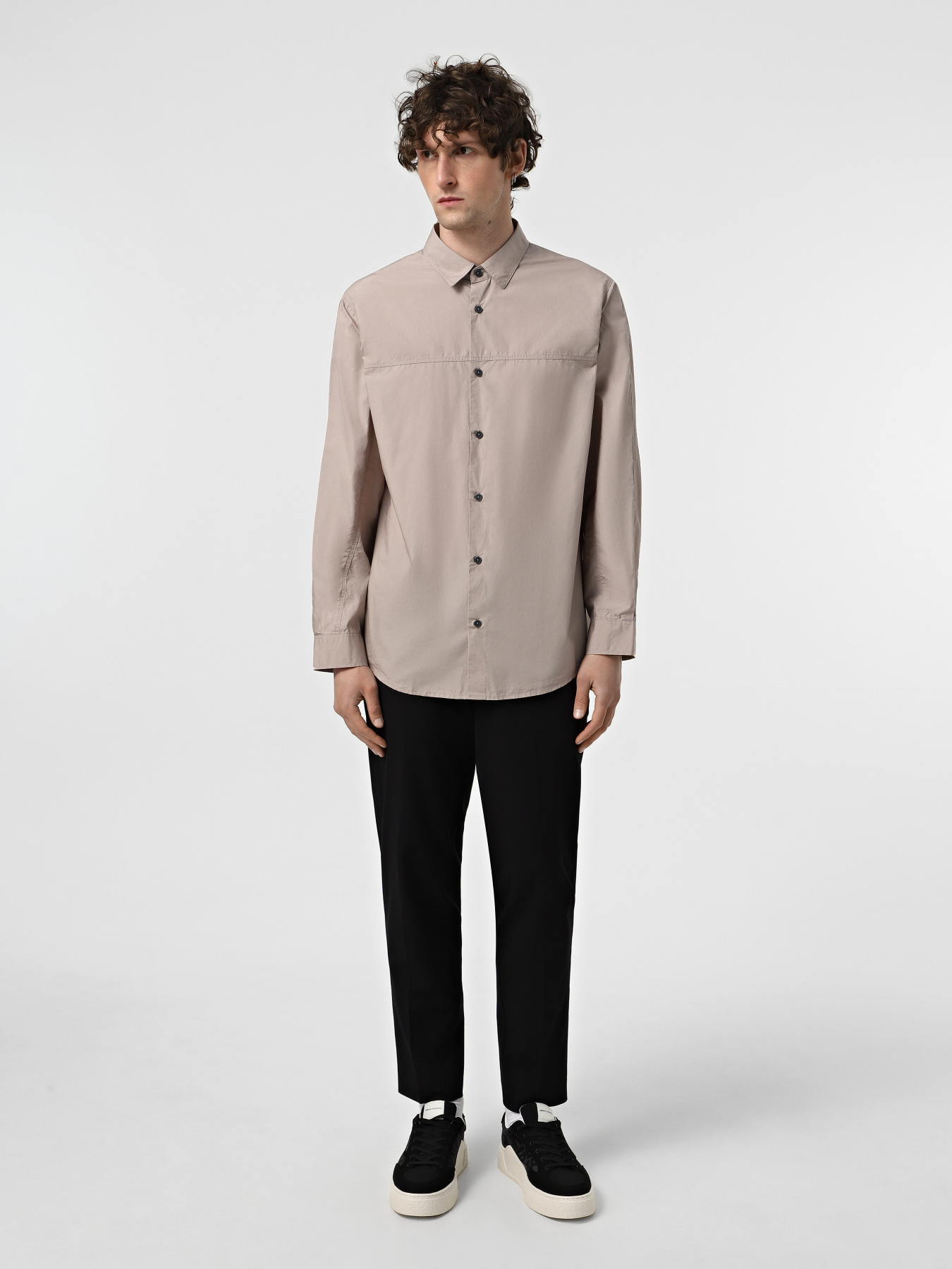 Сорочка повсякденна Armani Exchange Blue Edition модель XM000374-AF12994-U6154 Фото