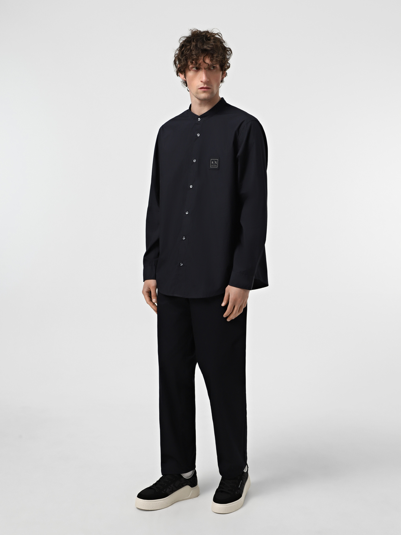 Сорочка Armani Exchange Blue Edition модель XM000375-AF12994-UB101 Фото