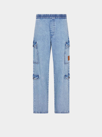 Широкі джинси Armani Exchange модель XM000384-AF13367-MB003 Широкі джинси Armani Exchange модель XM000384-AF13367-MB003 Фото