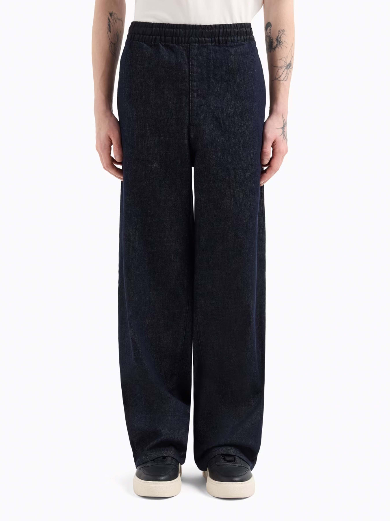 Широкие джинсы Armani Exchange Blue Edition модель XM000385-AF12284-MB001 Фото