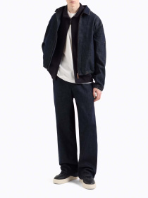 Широкие джинсы Armani Exchange Blue Edition модель XM000385-AF12284-MB001 Фото