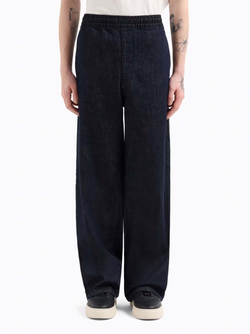 Широкие джинсы Armani Exchange Blue Edition модель XM000385-AF12284-MB001 Фото