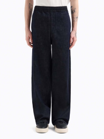 Широкие джинсы Armani Exchange Blue Edition модель XM000385-AF12284-MB001 Фото